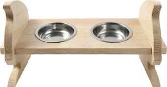 Миски на подставке KraftHouse 40x17x19см на подставке 2044891366874