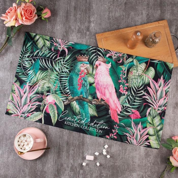 

Полотенце Этель Tropical parrots 5423080 (зеленый)
