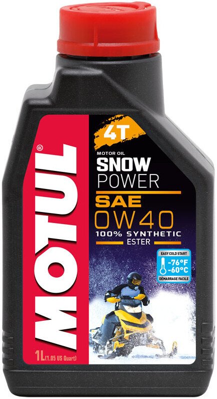 Моторное масло Motul SnowPower 4T 0W-40 1л