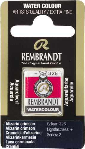Акварельная краска Rembrandt 326 05863261 (ализарин красный, кювета)