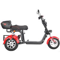 Электроскутер White Siberia CityCoco WS-Pro Trike 3000W 21Ah (с красными брызговиками)
