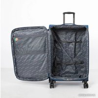 Чемодан-спиннер Francesco Molinary 338-1004/3-28NAV (синий)