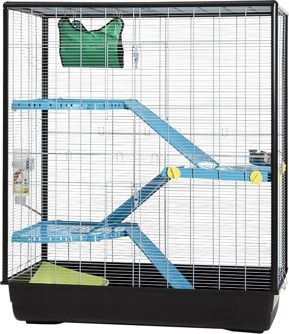 

Клетка Savic Zeno 3 Empire 53359201 (голубой/белый, 100x50x118)