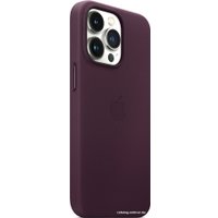 Чехол для телефона Apple MagSafe Leather Case для iPhone 13 Pro (темная вишня)