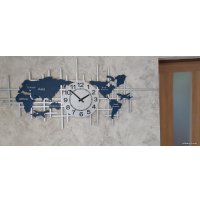 Настенные часы ИП Карташевич Карта мира F230 (80см)