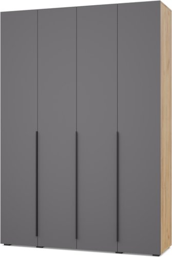 Шкаф распашной Modern Харди Х41 (золотистый дуб/графит)
