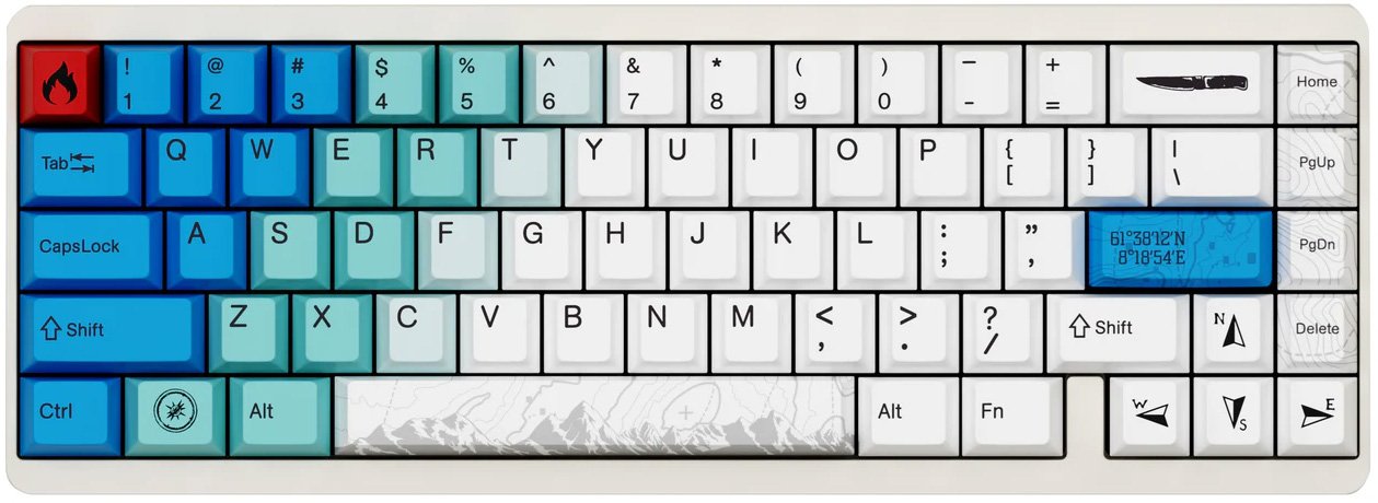 

Клавиатура Varmilo Muse65 Summit (Gateron KS-20 Magnetic White, нет кириллицы)
