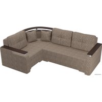 Угловой диван Лига диванов Комфорт 102611 (левый, корфу, корфу 02)