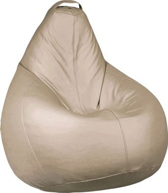 Kreslomeshki Груша экокожа (XL, бежевый)