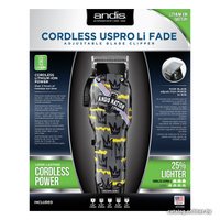 Машинка для стрижки волос Andis Cordless Uspro Li Fade Nation Crown 73100