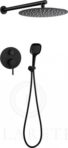 Душевая система  Filarete Roun FL1028 (Черный матовый)
