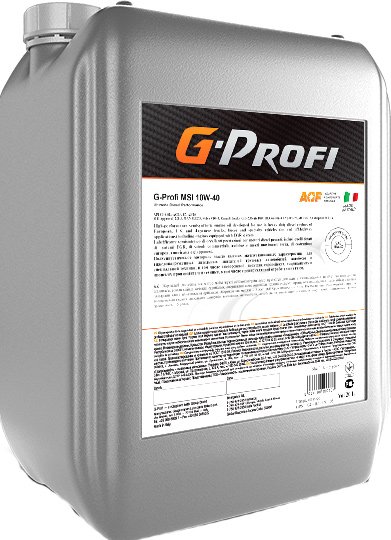 

Моторное масло G-Energy G-Profi MSI 10W-40 20л