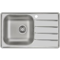 Кухонная мойка Ukinox Гранд GRM780.480-GT6K 2L