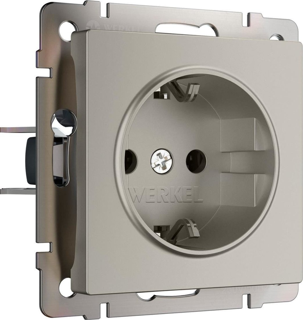 Розетка Werkel W1271104 (дымчатый)