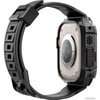 Ремешок Spigen Rugged Armor Pro для Apple Watch Ultra (49 мм) (черный)