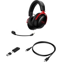 Наушники HyperX Cloud III S Wireless (черный/красный) в Мозыре