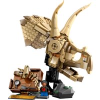 Конструктор LEGO Jurassic World Окаменелости динозавров череп трицератопса 76969