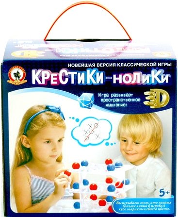 

Настольная игра Русский стиль Крестики-нолики 3D