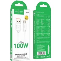 Кабель Hoco X115 USB Type-A - USB Type-C (1 м, белый)
