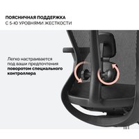 Офисное кресло SPARX Fansil Plus Black (черный)
