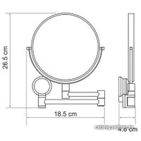 Косметическое зеркало Wasserkraft K-1000