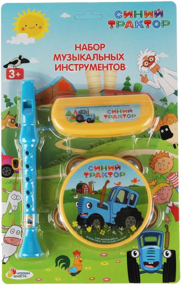 

Набор музыкальных инструментов Играем вместе Синий Трактор 1912M252-R3