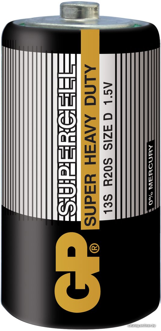 Батарейка GP Supercell R20P/13S 2 шт