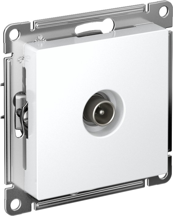 

Розетка телевизионная Systeme Electric AtlasDesign ATN000193 (белый)