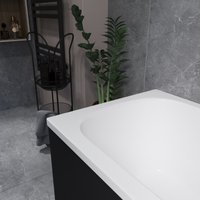 Ванна Lauter Sophia 130 21205130 (с ножками, серым подголовником)