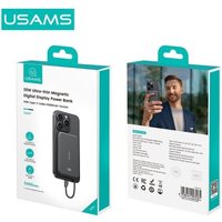Внешний аккумулятор Usams CD227 5000mAh (темно-серый)