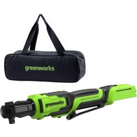 Трещотка Greenworks GD24RW 3804007CUA (с 1-им АКБ, сумка)
