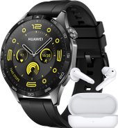 Watch GT 4 46 мм + Huawei Freebuds SE (черный)