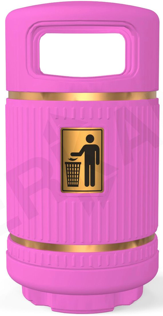 

Уличная урна Berkano 040_041_15 (royal purple)