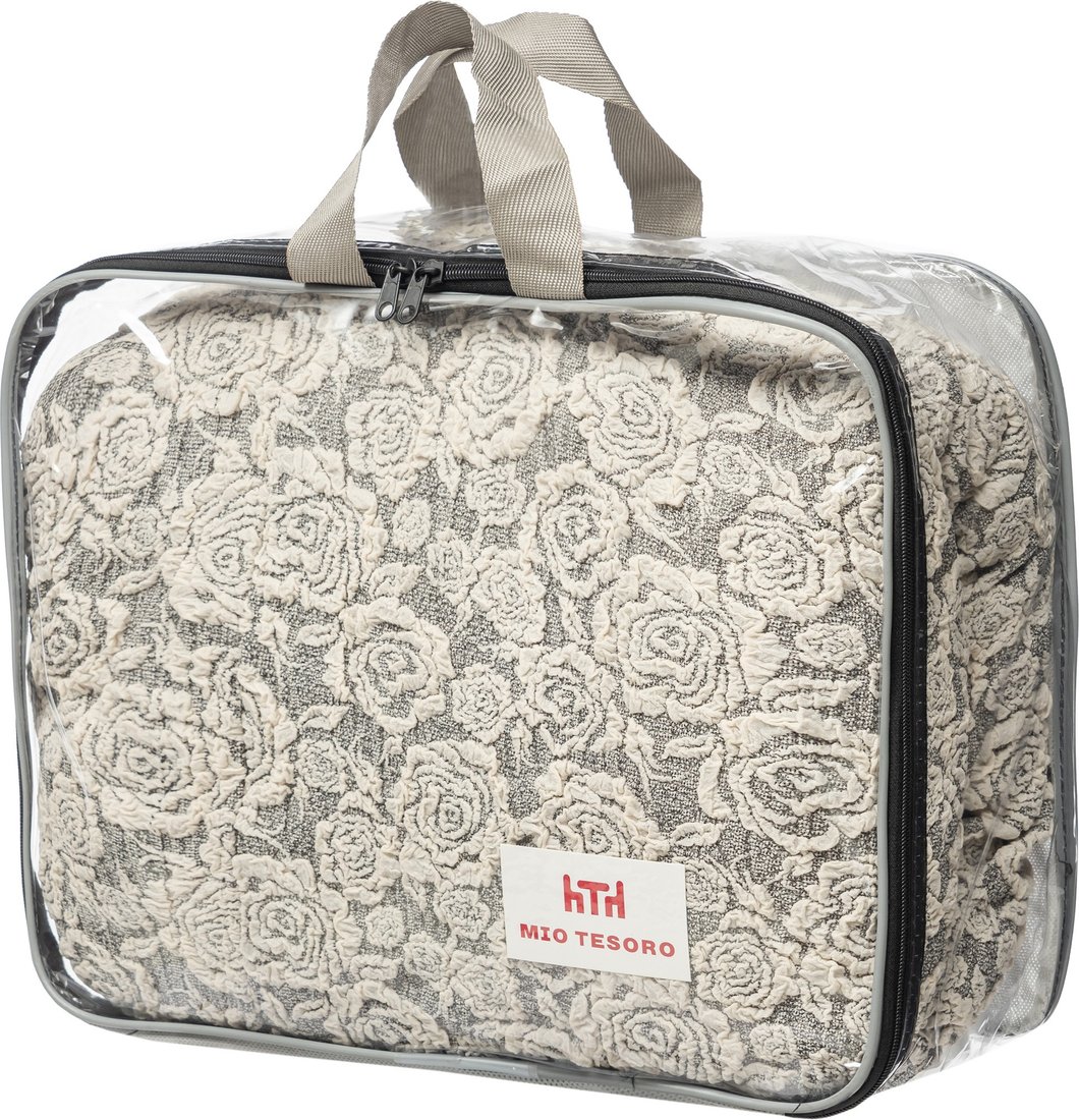 

Чехол для дивана Mio Tesoro С оттоманкой ПО-3 жаккард Люкс 10096/1447 (ваниль, левый)