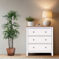 Комод Mio Tesoro Сага 2.08.02.020.14 (белый/ясень)