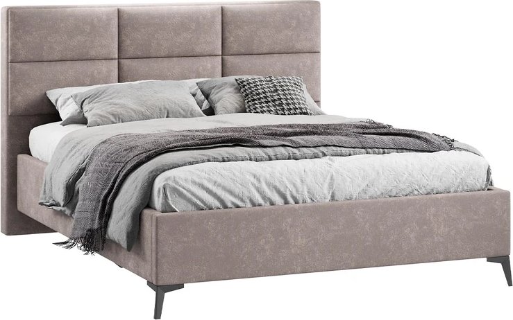 

Кровать Трия Делана Тип 1 с подъемным механизмом 160x200 (велюр Brut Mocco 06)