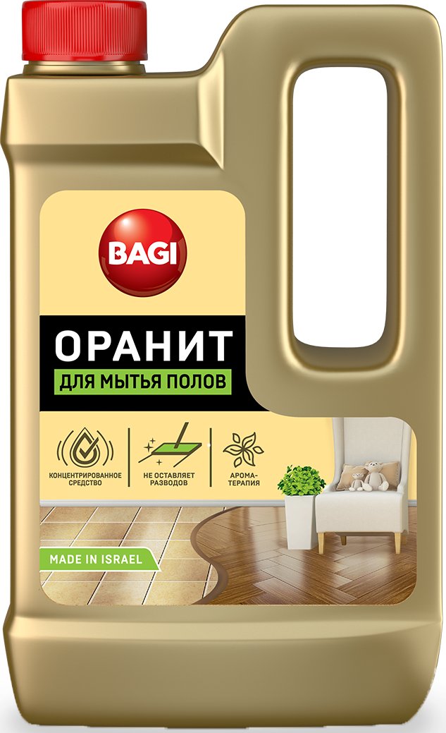 

Средство для пола Bagi Оранит для мытья плов 550 мл