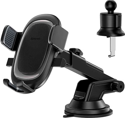 

Держатель для смартфона Baseus UltraControl Pro Series Clamp-Type Car Holder Set C40351600113-00