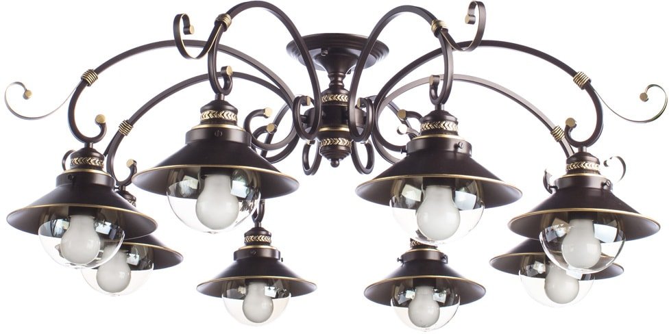 

Люстра средней высоты Arte Lamp Grazioso A4577PL-8CK