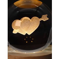 Ночник ILikeGift Two hearts 149-025