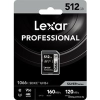 Карта памяти Lexar Professional 1066x SDXC LSD1066512G-BNNNG 512GB