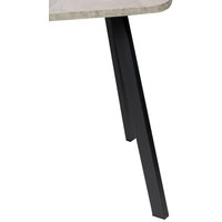 Кухонный стол ВВР Пластиковый (каспий бронзовый/бетон темный/черный профиль 110/70 110/70)