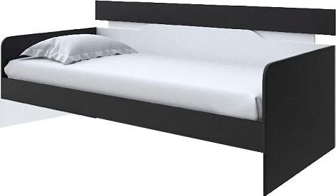 Кровать-тахта PROxSON Milton 120x190 (черный/белый)