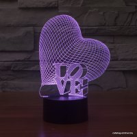 Светильник Camelion Сердце NL-400 14558