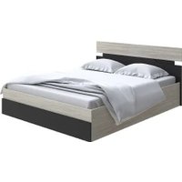 Кровать PROxSON Milton с ПМ 120x200 (ясень шимо светлый/черный)