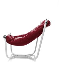 Кресло M-Group Чил 29360102 (2 шт, белый/бордовая подушка)