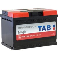 Автомобильный аккумулятор TAB Magic R+ (78 А·ч)