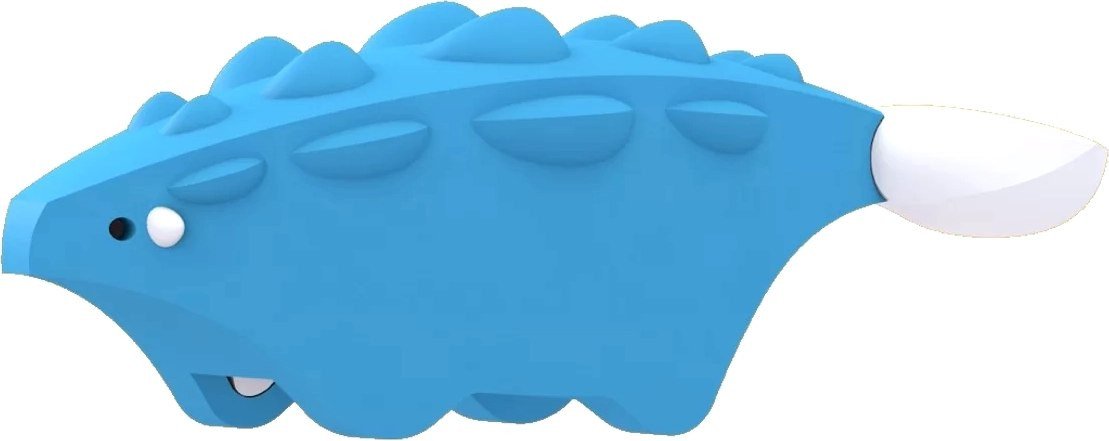 Магнитный конструктор Halftoys Dino Анкило HDS004