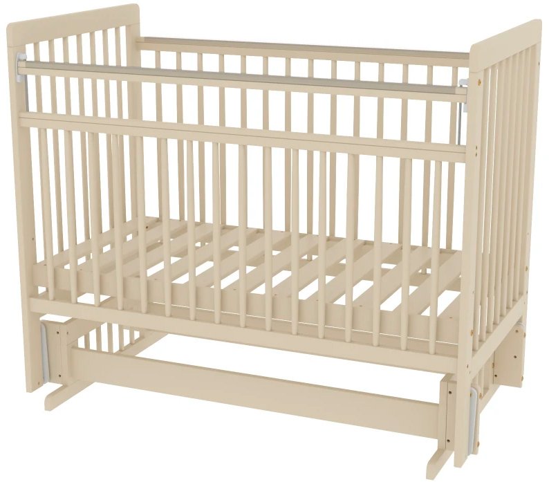 

Классическая детская кроватка Bambini 16.20.16.05 (мультимаятник, бежевый)