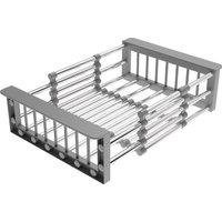 Кухонная мойка Roxen Stage 560250-60-S текстурный сатин (с держателем для ножей и аксессуарами)